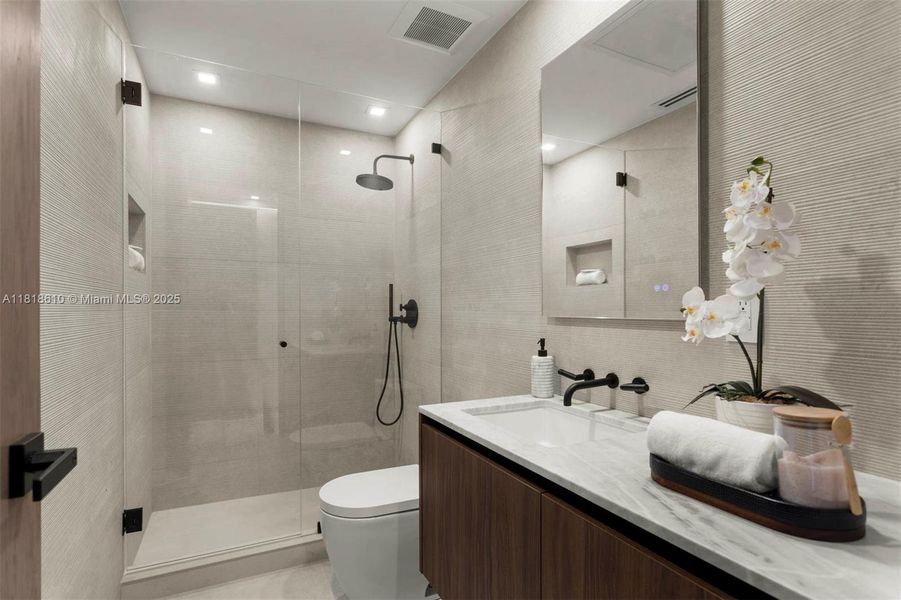 Furnished interior view inside a new home in , Miami (Image 3). Furnished interior view inside a new home in , Miami (Image 3).