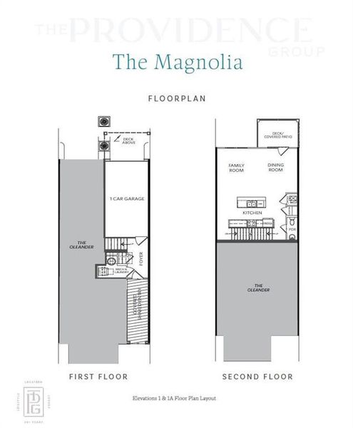 2D floor plan layout of this home in Market Square at Sawnee Village, Cumming, GA (Image 7).
