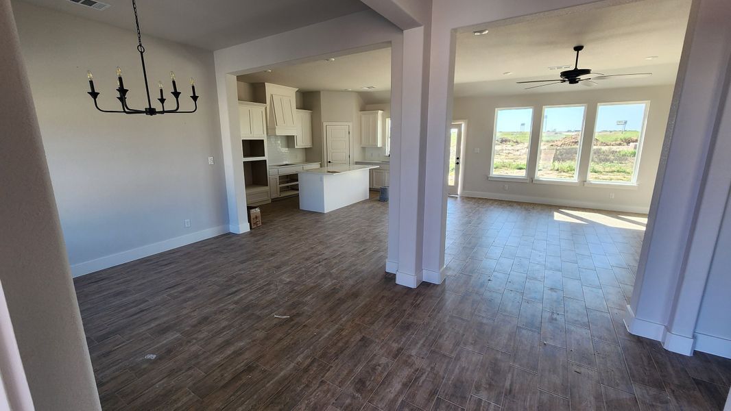 Spacious, unfurnished interior of a new home in Stagecoach Crossing, Bridgeport (Image 7). Spacious, unfurnished interior of a new home in Stagecoach Crossing, Bridgeport (Image 7).