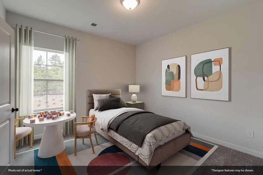 Furnished interior view inside a new home in Rogers Spring, Graham (Image 12).