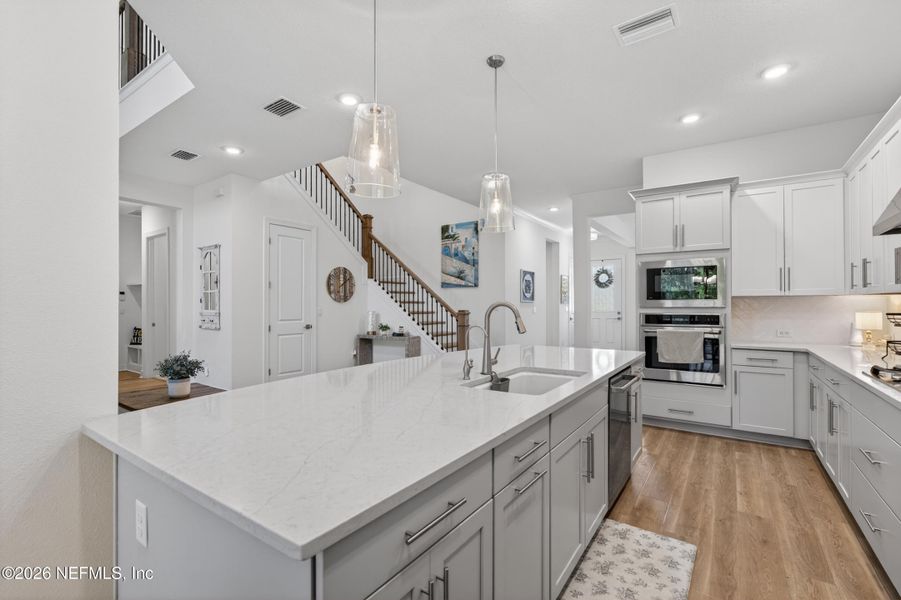Furnished interior view inside a new home in , St. Johns (Image 42).