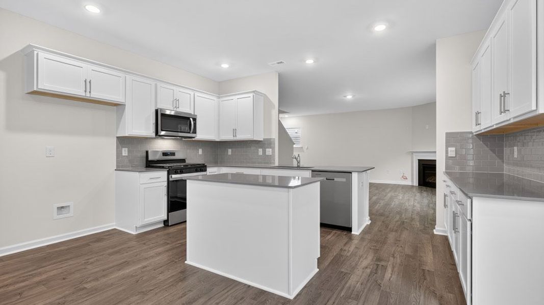 Furnished interior view inside a new home in Galvins Ridge, Sanford (Image 4).