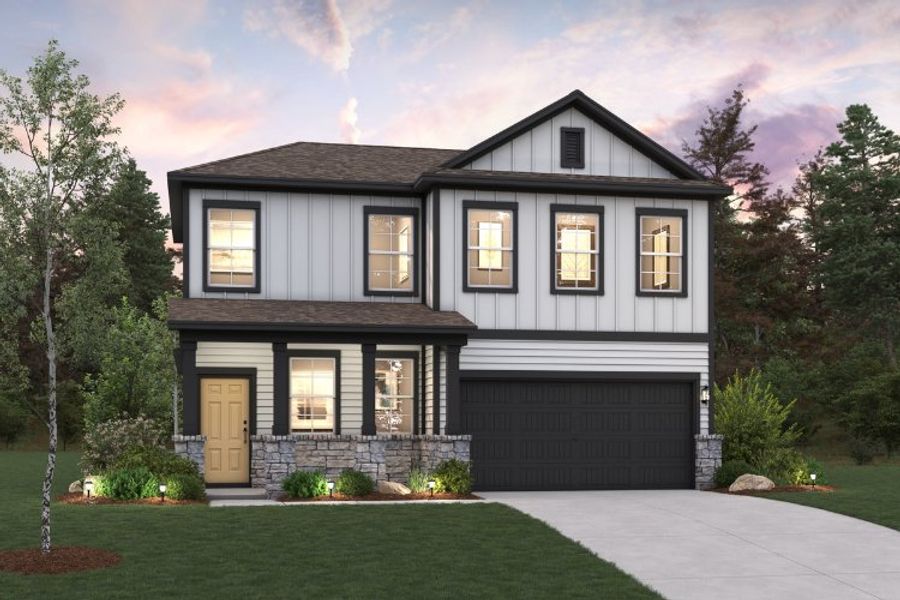 Primrose plan, elevation F