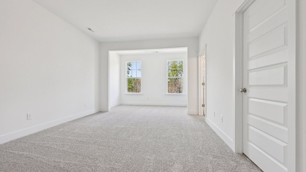Furnished interior view inside a new home in Bayberry, Raleigh (Image 23).