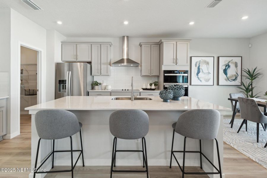 Furnished interior view inside a new home in Magnolia Series at Seminole Palms, Palm Coast (Image 26).