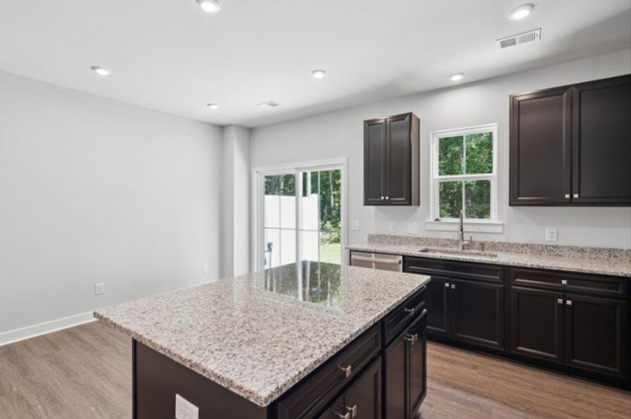 Furnished interior view inside a new home in Crescent Cove, Summerville (Image 9). Furnished interior view inside a new home in Crescent Cove, Summerville (Image 9).