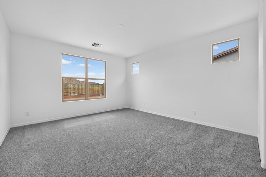 Spacious, unfurnished interior of a new home in Ladera Trails, Queen Creek (Image 19). Spacious, unfurnished interior of a new home in Ladera Trails, Queen Creek (Image 19).