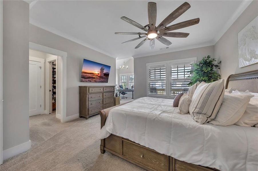 Furnished interior view inside a new home in , Woodstock (Image 48).
