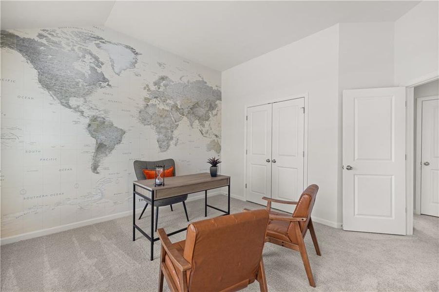Furnished interior view inside a new home in Walden Park – The Retreat, Jonesboro (Image 39).