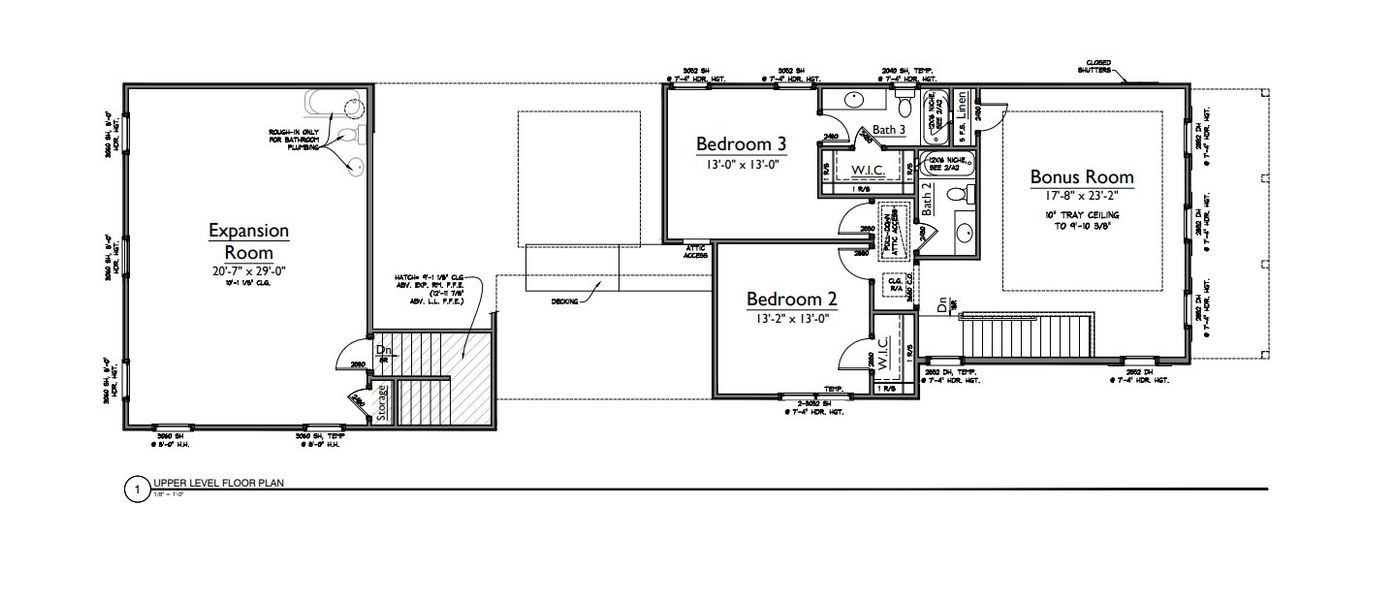 2D floor plan layout of this home in SouthVale, Franklin, TN (Image 5).