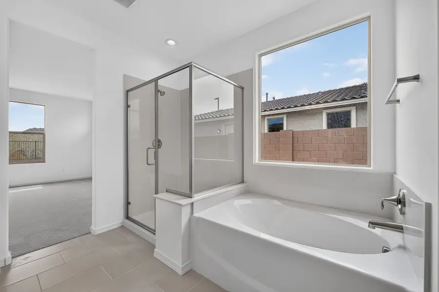 Furnished interior view inside a new home in Ladera Trails, Queen Creek (Image 12).