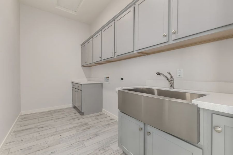 Furnished interior view inside a new home in Valencia at Granite Vista, Waddell (Image 10).