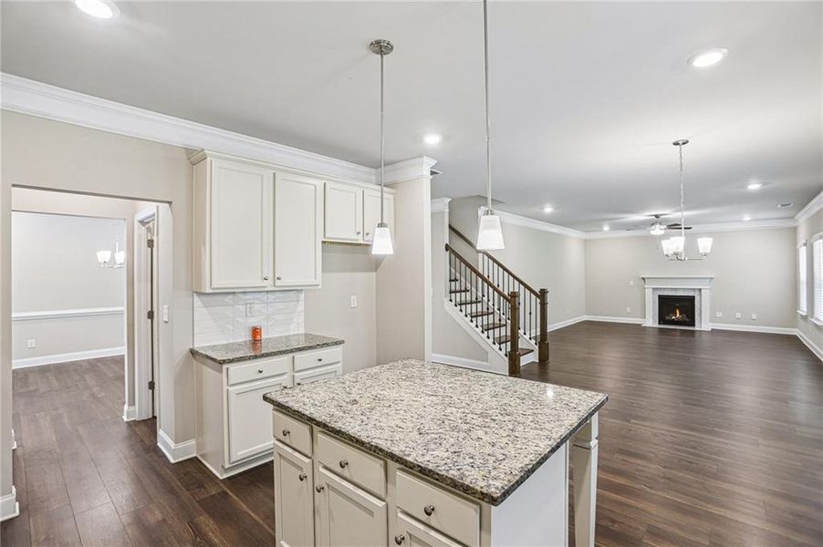 Furnished interior view inside a new home in , McDonough (Image 14).