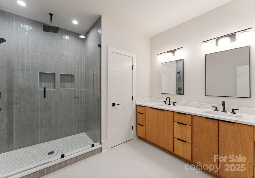 Furnished interior view inside a new home in , Charlotte (Image 30).