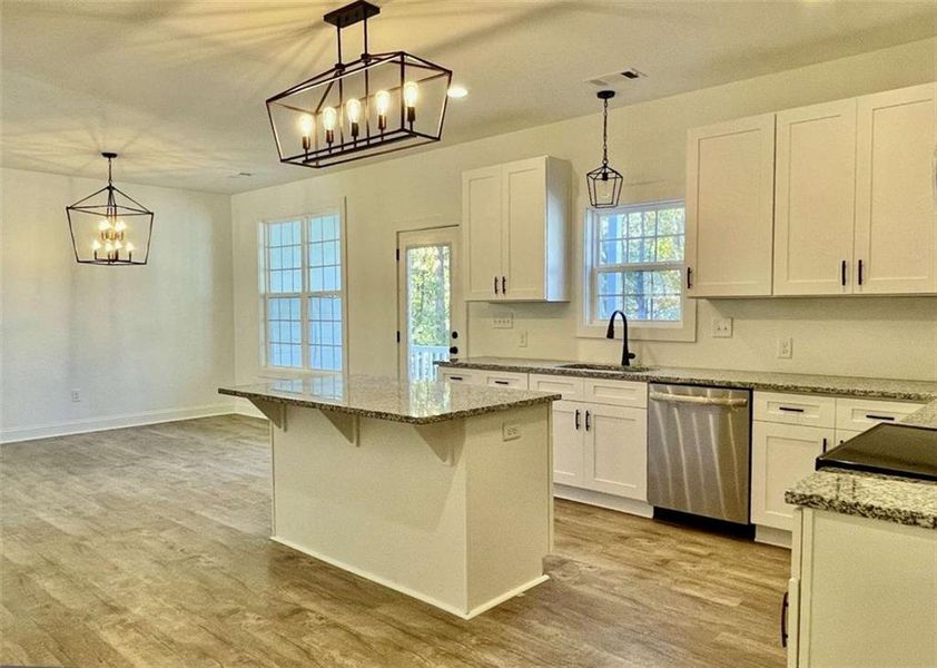 Furnished interior view inside a new home in , Milledgeville (Image 9).