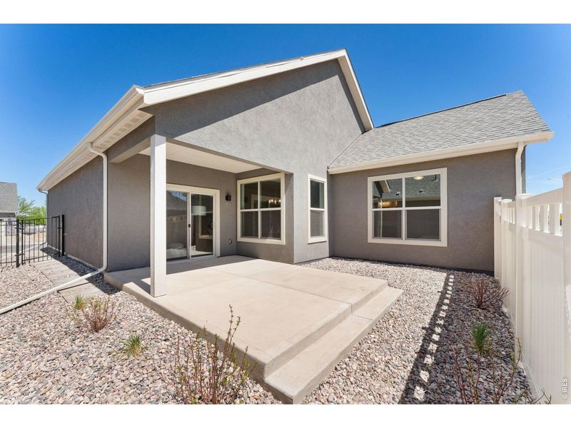 Exterior details and patio area of a home in , Fort Lupton (Image 3).