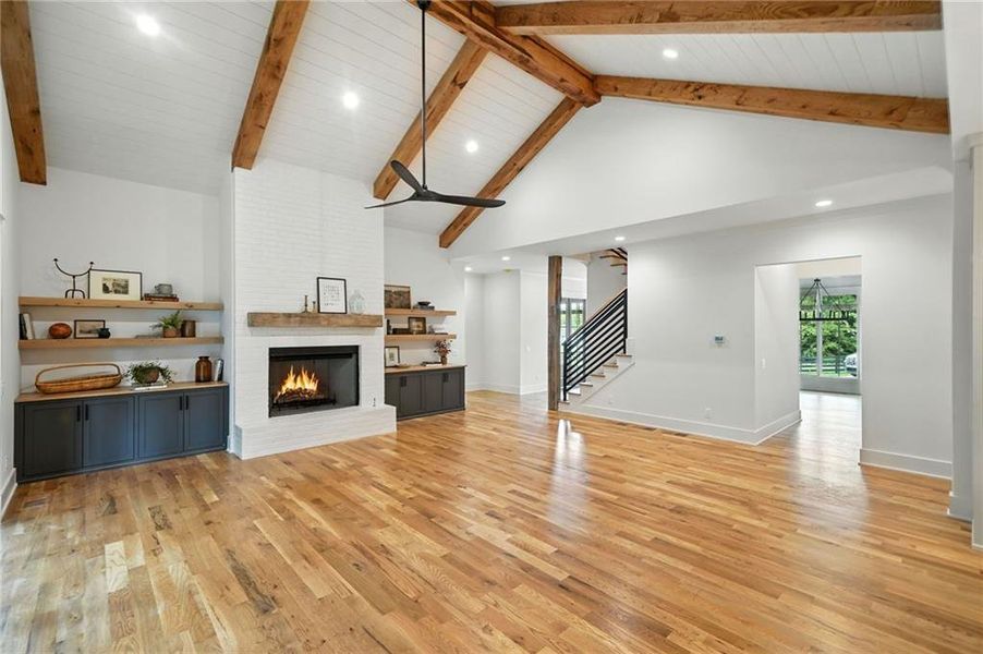Furnished interior view inside a new home in , Canton (Image 15).