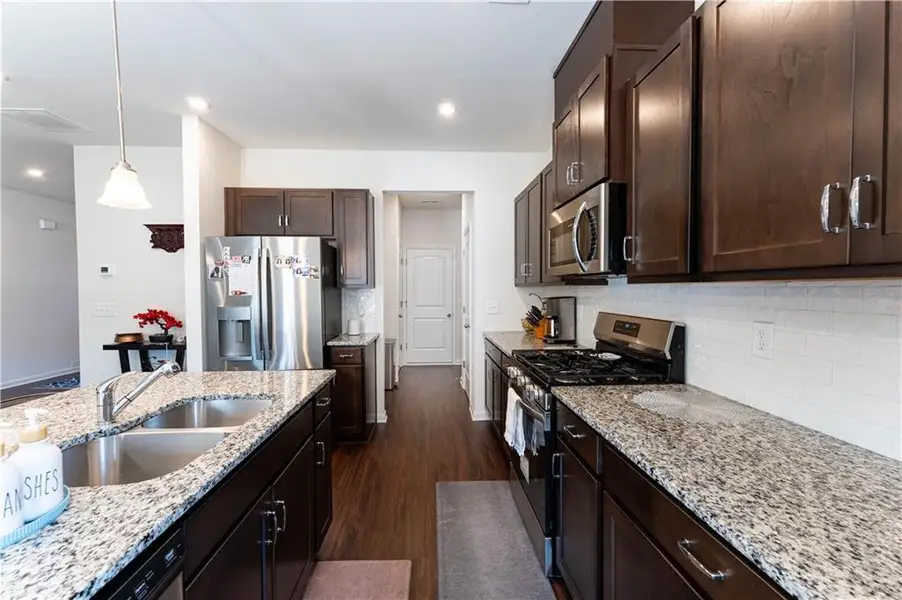 Furnished interior view inside a new home in , Sugar Hill (Image 7). Furnished interior view inside a new home in , Sugar Hill (Image 7).
