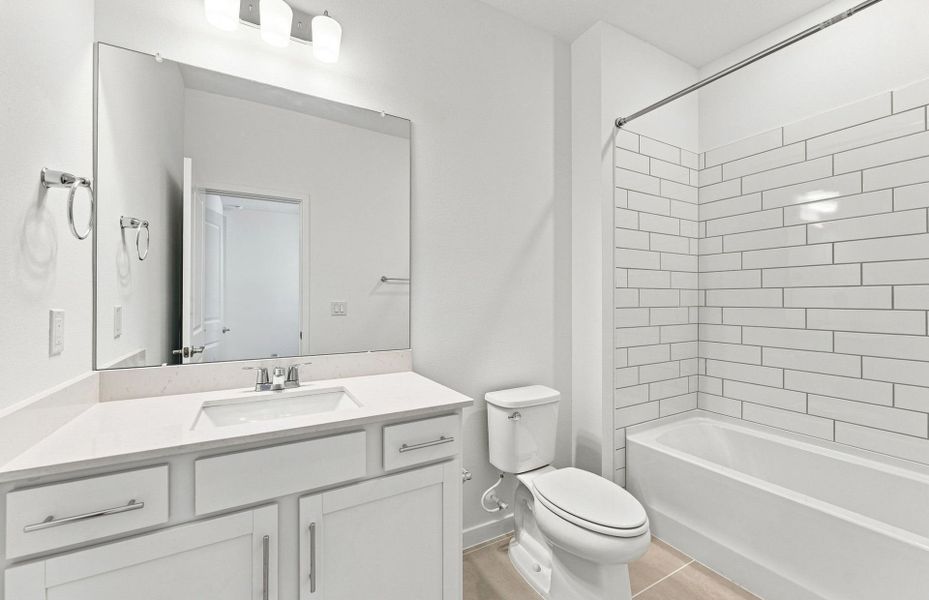 Furnished interior view inside a new home in Vida's Way, Wesley Chapel (Image 6).