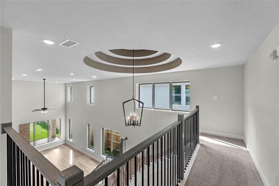 Furnished interior view inside a new home in Elyson, Katy (Image 6).