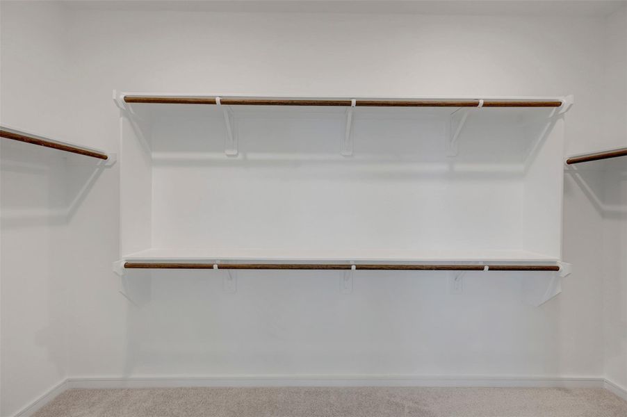 Primary walk-in closet