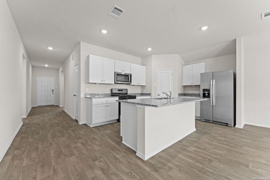 Furnished interior view inside a new home in Navarro Fields, Seguin (Image 4).