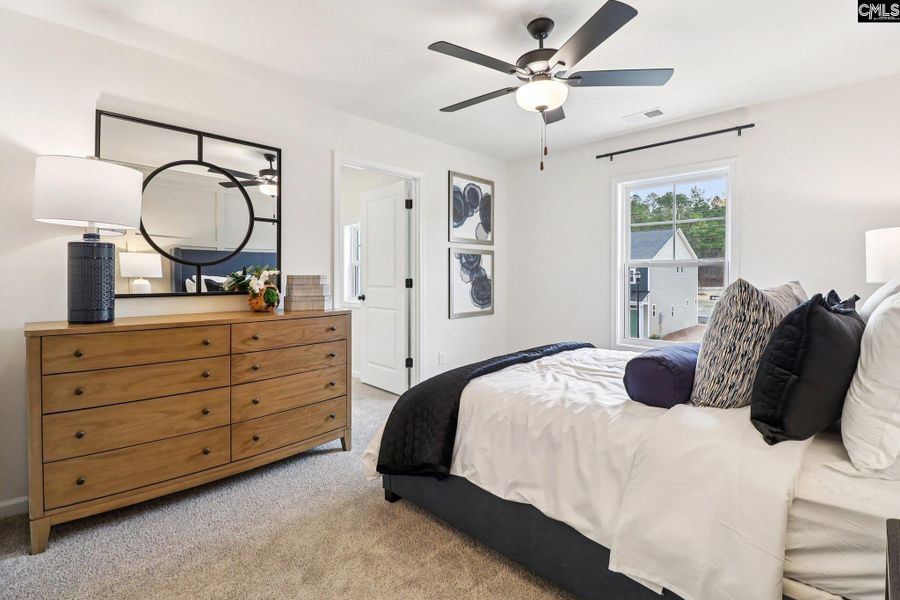 Furnished interior view inside a new home in Victory Woods, Columbia (Image 16). Furnished interior view inside a new home in Victory Woods, Columbia (Image 16).