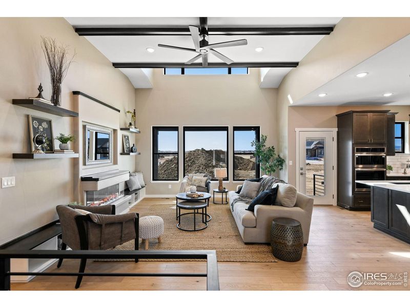 Furnished interior view inside a new home in Harvest Ridge, Berthoud (Image 34).