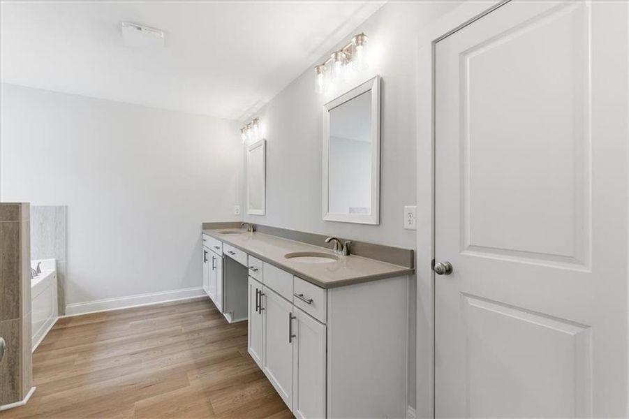 Furnished interior view inside a new home in , Dallas (Image 9). Furnished interior view inside a new home in , Dallas (Image 9).