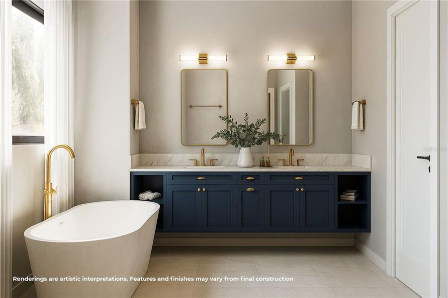 Furnished interior view inside a new home in , Winter Park (Image 5). Furnished interior view inside a new home in , Winter Park (Image 5).