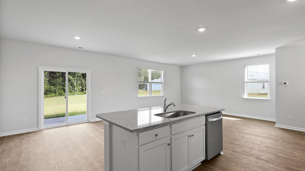 Furnished interior view inside a new home in , Summerville (Image 9).