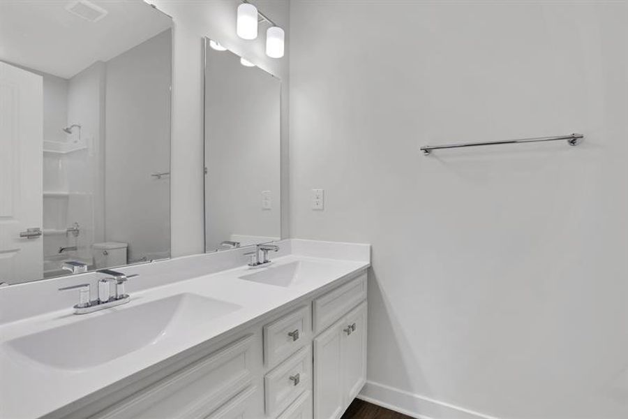 Furnished interior view inside a new home in Newberry 55+, McDonough (Image 12).