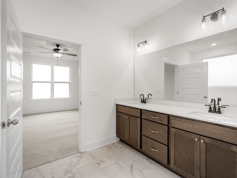 Furnished interior view inside a new home in Benders Cove, Mount Juliet (Image 15). Furnished interior view inside a new home in Benders Cove, Mount Juliet (Image 15).