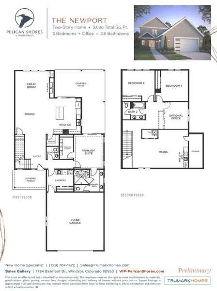 The Newport Floor Plan