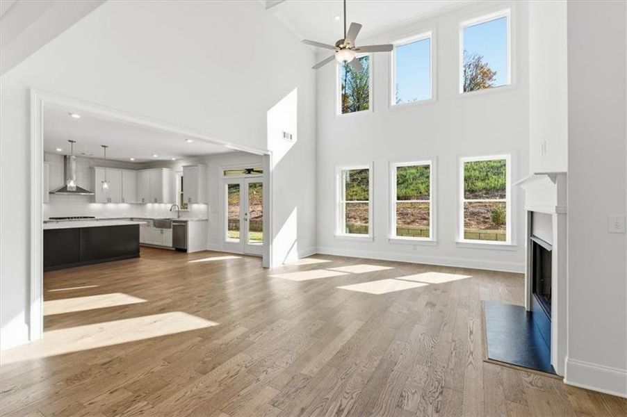 Spacious, unfurnished interior of a new home in Ford Landing, Acworth (Image 34).