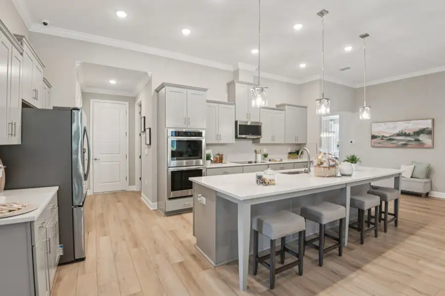 Furnished interior view inside a new home in Sugarmill Woods, Homosassa (Image 7).