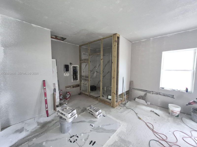In-progress construction of a new home in , Clewiston, FL (Image 35).