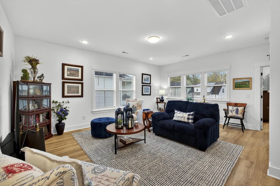 Furnished interior view inside a new home in Pineland Village, Summerville (Image 51).