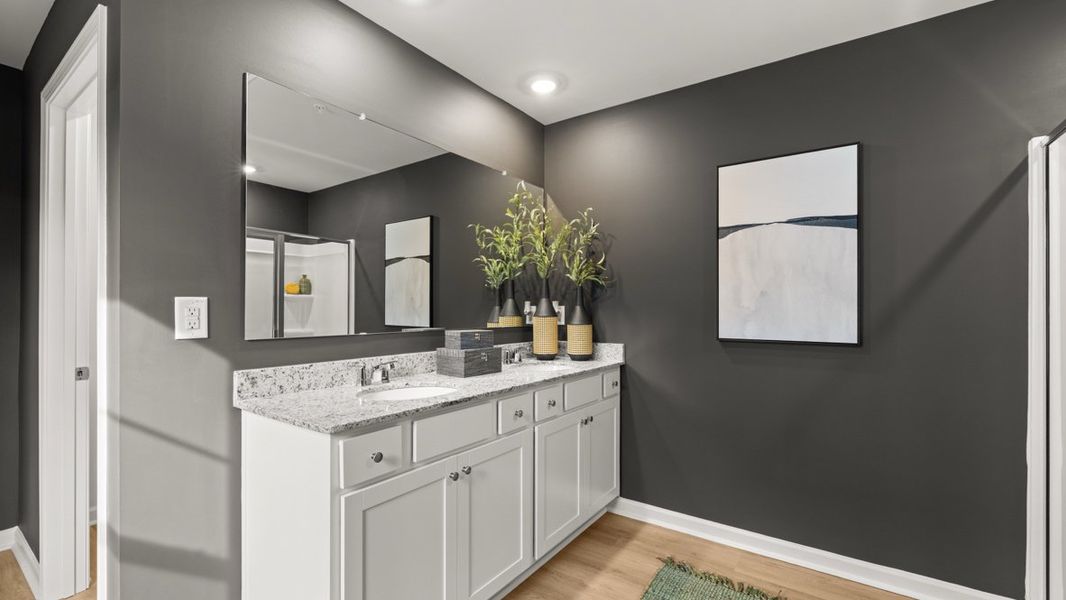 Representative furnished interior of a home built from the FLORA by D.R. Horton in Creekview, Atlanta (Image 19). Representative furnished interior of a home built from the FLORA by D.R. Horton in Creekview, Atlanta (Image 19).