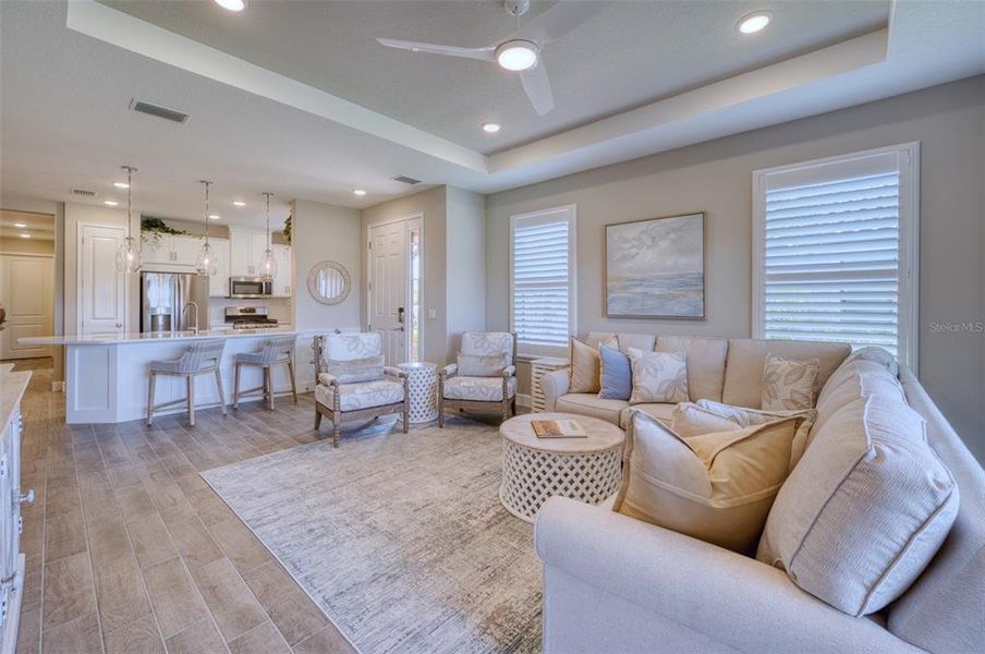 Furnished interior view inside a new home in , Bradenton (Image 26).