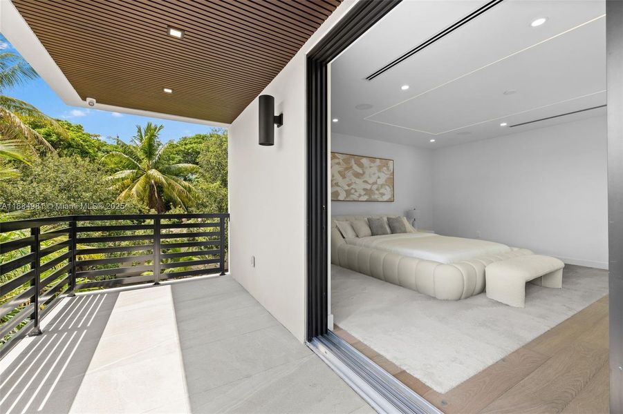 Exterior details and patio area of a home in , Miami (Image 2). Exterior details and patio area of a home in , Miami (Image 2).