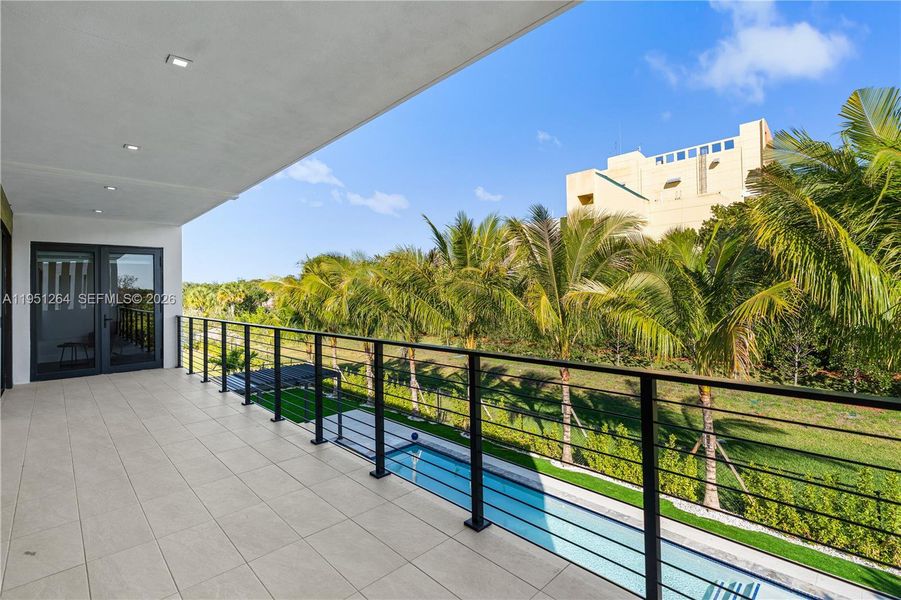 Exterior details and patio area of a home in , Weston (Image 30).