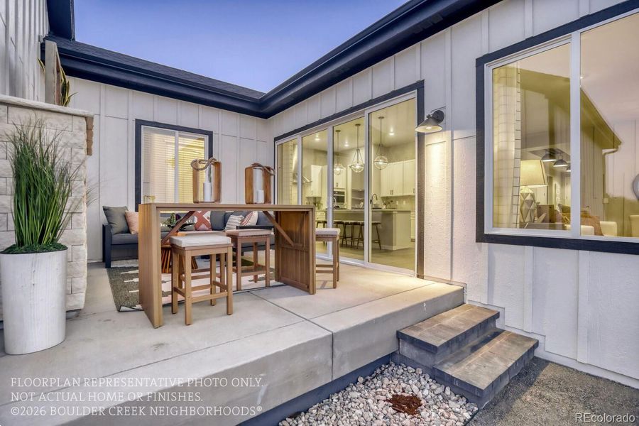 Exterior details and patio area of a home in , Fort Collins (Image 21).