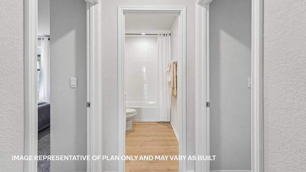 Spacious, unfurnished interior of a new home in Carillon, Manor (Image 18).