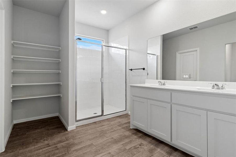 Furnished interior view inside a new home in , Fort Worth (Image 11). Furnished interior view inside a new home in , Fort Worth (Image 11).