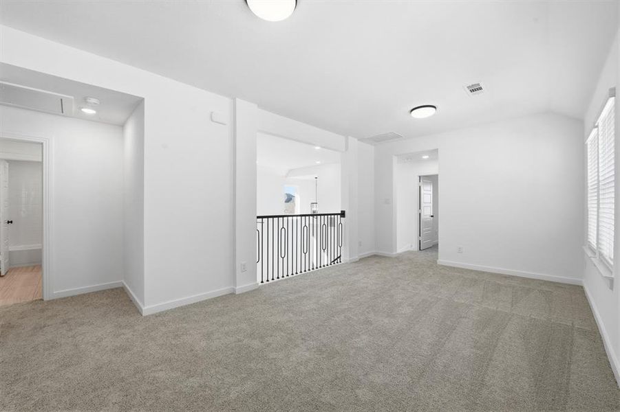 Spacious, unfurnished interior of a new home in Pecan Square: 40ft. lots, Northlake (Image 22).