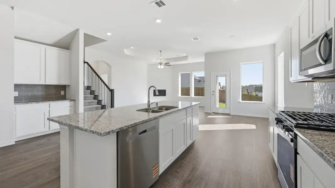 Furnished interior view inside a new home in Madera, Royse City (Image 5).