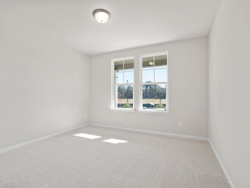 Representative unfurnished interior of a home built from the The Dawson C by Davidson Homes LLC in Kelly Preserve, Loganville (Image 17).