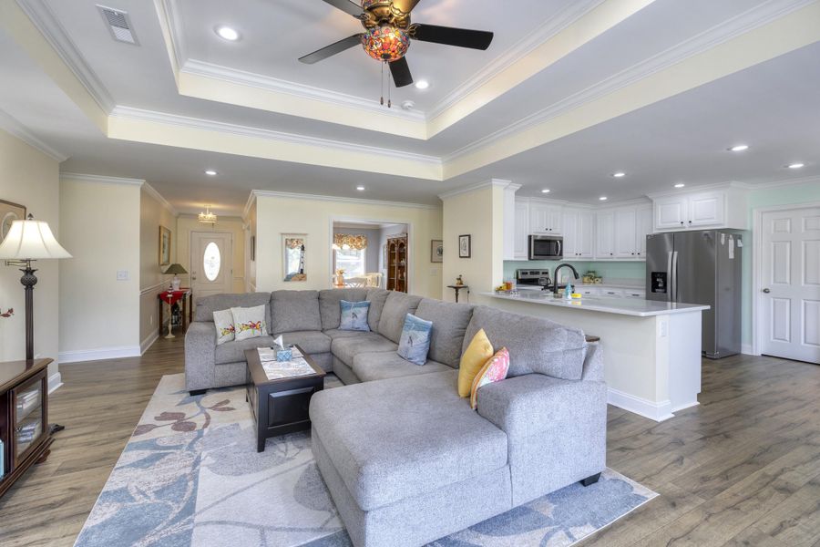 Furnished interior view inside a new home in , Manning (Image 6).