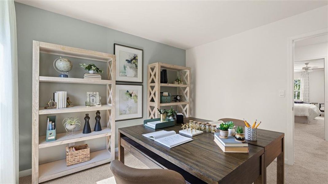 Furnished interior view inside a new home in Jackson Landing, Jefferson (Image 60). Furnished interior view inside a new home in Jackson Landing, Jefferson (Image 60).